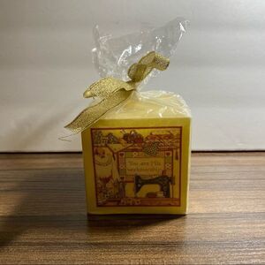 Karla Dornacher Dicksons Cube Candle